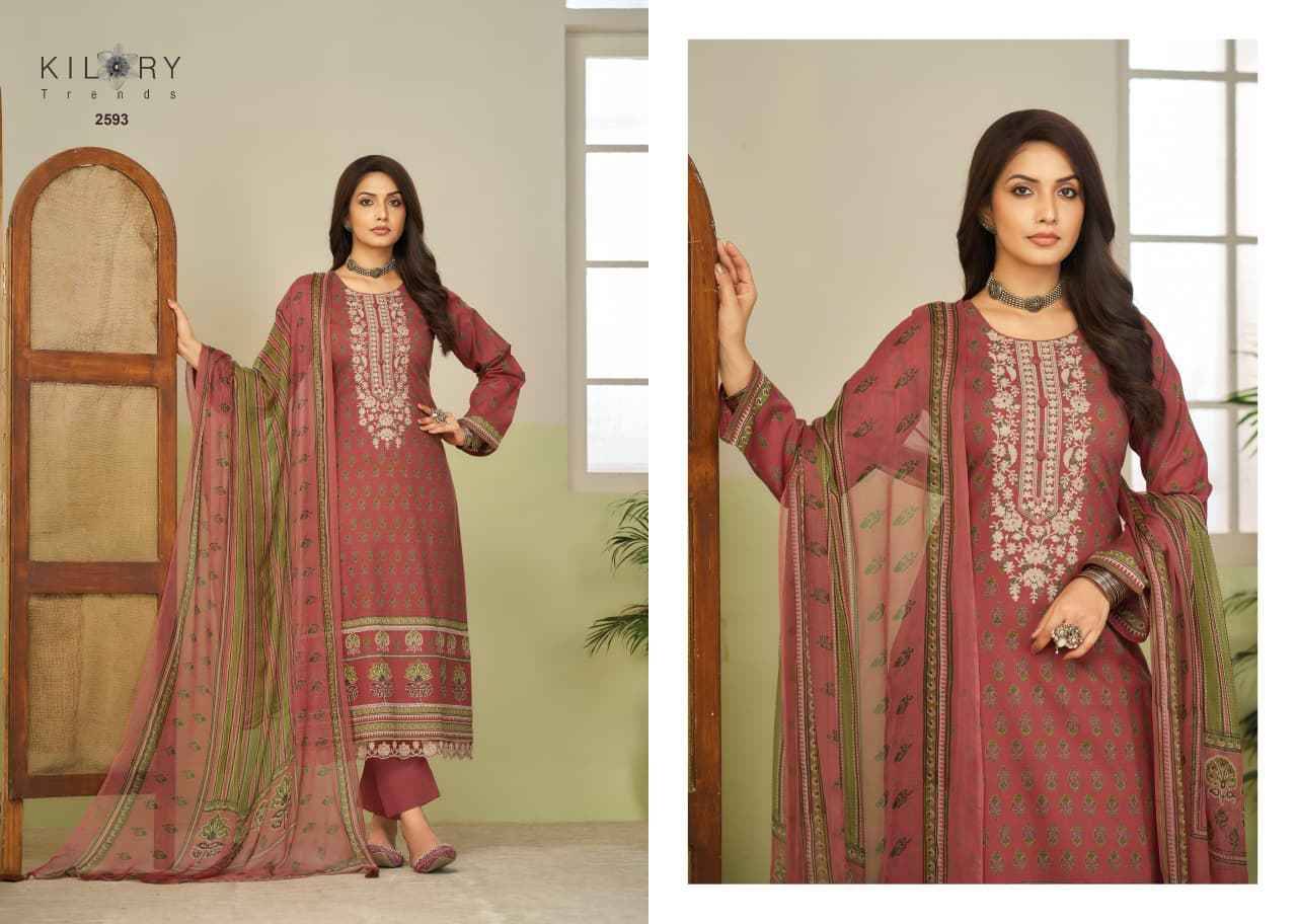 RANGMANCH By KILORY TRENDS 2591 To 2596 Series Beautiful Festive Suits Colorful Stylish Fancy Casual Wear & Ethnic Wear Pure Lawn Cotton Dresses At Wholesale Price